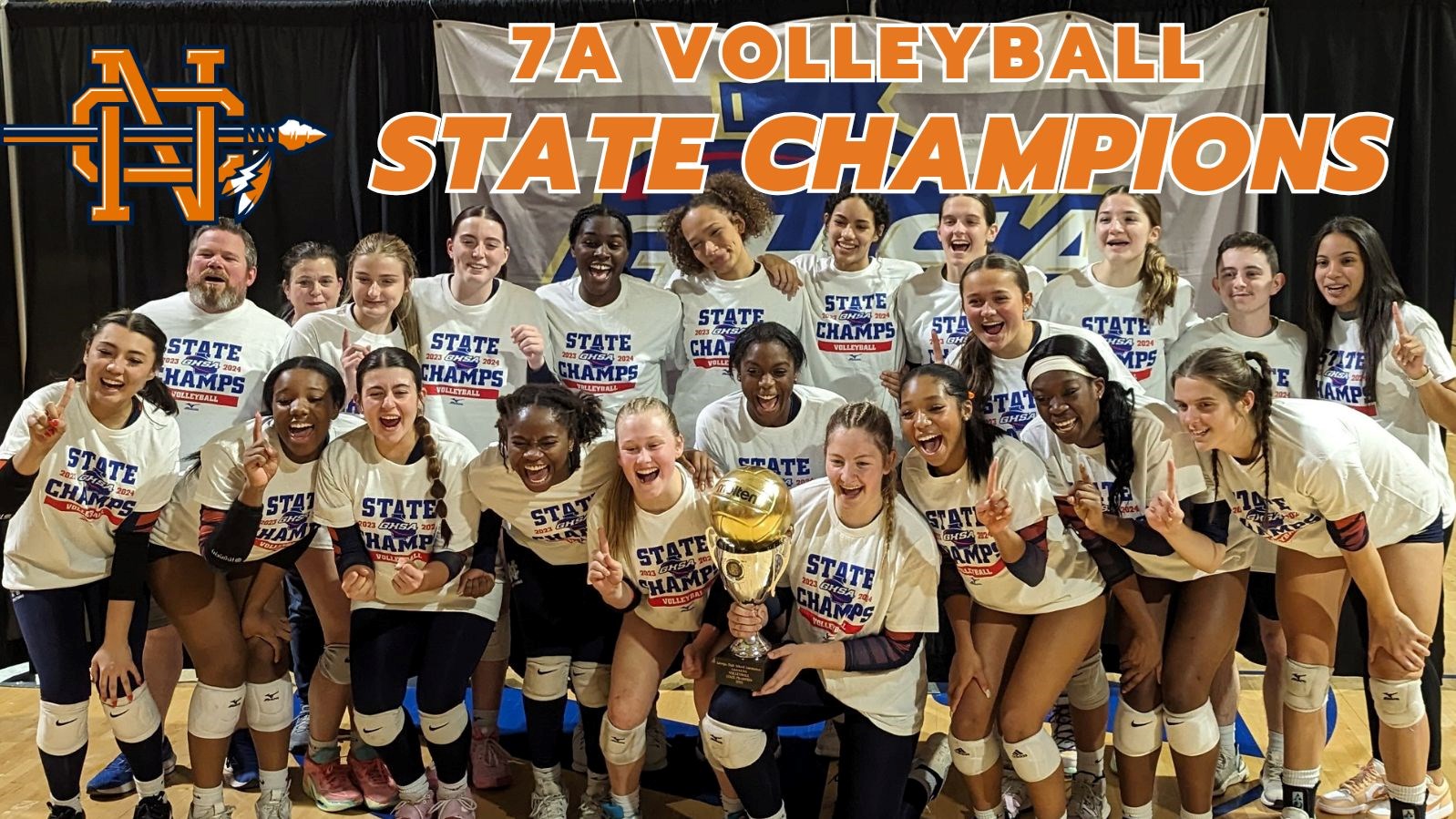 2023 7A Volleyball State Champs!
